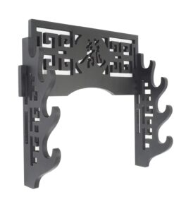 Eforlife Sword Holder Wall Mount Samurai Sword Display Stand Sword Bracket Hanger for Katana Wakizashi and Standard Swords 龍-Dragon 4-Tier 20 61cd5j8aROL