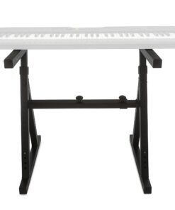 Alternative view of Knox Gear Heavy Duty Z-Style Keyboard Stand - Sturdy Height & Width Adjustable Keyboard Stand - Professional Digital Keyboard Piano Stand or Synth Stand - Piano Keyboard Stand 88 Key or Smaller