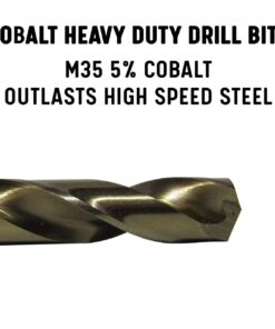 Drill America - DWD29J-CO-PC 29 Piece M35 Cobalt Drill Bit Set in Round Case (1/16" - 1/2" X 64ths), DWDCO Series 41 61cf7Tp6nUL