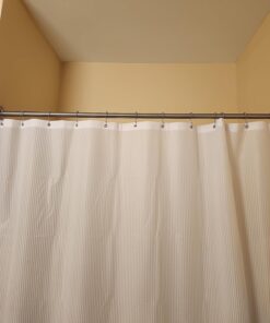 Utopia Bedding Shower Curtain Hooks Rings, Rust-Resistant Metal Double Roller Glide Shower Hooks for Bathroom Shower Rods Curtains, Set of 12 - Chrome 29 61cfMiS 6FL