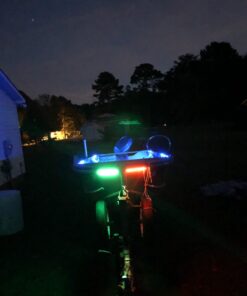 Green Blob Outdoors Pimp My Boat LED Boat Deck Lighting Kit with Navigation Lights DIY Blue 25 61cfkT75KL