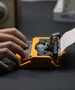 ENJBRICK Typewriter Building Set for Adults,Compatible with Legos Ideas Set,Collectible Retro Display Model Gift for Teens 7 61ciIFC26KL