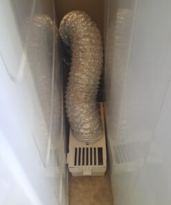 Deflecto Dryer Lint Trap Kit, Indoor Venting with Supurr-Flex Flexible Metallic Duct, Includes Clamps (LTF) 35 61clKfdFGmL