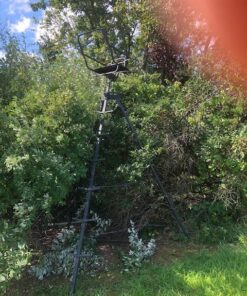 Guide Gear 12' Tripod Deer Stand Tower for Hunting Climbing Hunt Seat, Hunting Gear Equipment Accessories 19 61cmeBf7qlL