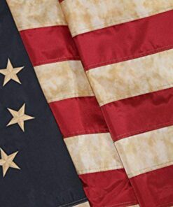 Betsy Ross Vintage Embroidered Flag - 3x5ft Premium Oxford Polyester - Founding Fathers Flags 25 61cmwv0pgWL