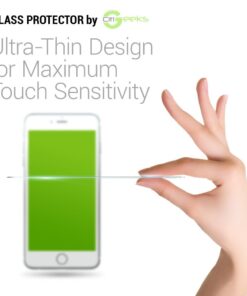 CitiGeeks® BlackBerry Leap Tempered Glass Screen Protector - Crystal Clear Toughened Glass Screen Protector Retail Package 10 61cn1FxKHsL