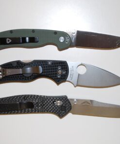 Spyderco Native 5 Lightweight Signature Knife with 2.95" CPM S30V Steel Blade and Black FRN Handle - PlainEdge - C41PBK5 32 61cp4pFhtGL