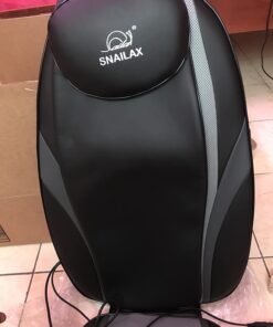 Snailax Shiatsu Massage Cushion with Heat Massage Chair Pad Kneading Back Massager for Home Office Seat use Black SL-256 38 61cpBX kHUL