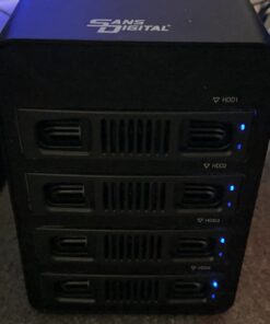 Sans Digital "MobileRAID MR4UT6G 4-Bay 3.5" inch SATA to USB 3.0 / eSATA Hardware RAID-5 / JBOD 9 61cpJg 0ymL