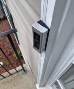 Ring Video Doorbell Pro – Upgraded, with added security features and a sleek design (existing doorbell wiring required) Doorbell only 40 61cuOffglsL