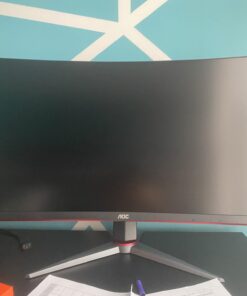 AOC C27G2Z 27" Curved Frameless Ultra-Fast Gaming Monitor, FHD 1080p, 0.5ms 240Hz, FreeSync, HDMI/DP/VGA, Height Adjustable, 3-Year Zero Dead Pixel Guarantee, Black, Xbox PS5 Switch 240Hz Low Latency 27" FHD Curved Screen 37 61cuYpvvhML