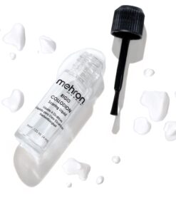 Mehron Makeup Rigid Collodion with Brush | Scarring Liquid | Scar Liquid | Liquid Scar Makeup | SFX Scar Makeup for Film .125 oz (4ml) 30 61cv4L9cyEL