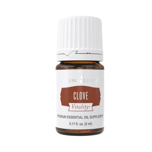 Young Living Clove Vitality - 5 ml Premium Essential Oil Supplement for Dietary Antioxidant & Immune Support - Spicy Flavor for Cooking, Baking, & Teas