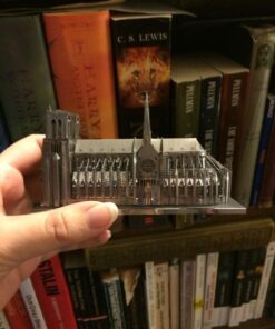 Metal Earth Fascinations Premium Series Notre Dame Cathedral 3D Metal Model Kit 33 61cvwt yiJL