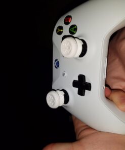 KontrolFreek FPS Freek Phantom for Xbox One Controller | Performance Thumbsticks | 2 High-Rise Concave | White 30 61cvz G9HiL