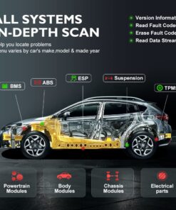 FOXWELL NT809 Bidirectional Scan Tool,2023 All System OBD2 Scanner Diagnostic Tool,30+ Service Reset, ABS Bleeding/Oil Reset/Battery Register,Car Diagnostic Scanner for Cars,7" Touchscreen,Easy to Use 17 61cwiyEWU9L