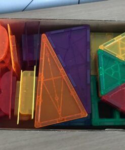 60 PCS Magnetic Building Tiles Kids Toys STEM Magnetic Blocks Sensory Toys Kids Games Magnet Building Toys for Boys and Girls Aged 3+, Kids Brain Development Preschool Kindergarten Toddler Toys 73 61cwwl8U zL