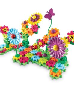 Alternative view of Learning Resources Gears! Gears! Gears! Build & Bloom Building Set, STEM Learning Toy, 116 Pieces, Ages 4+