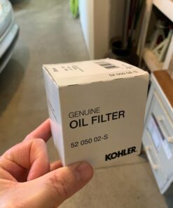 Stens High-Capacity Kohler 52 050 02-S Engine Oil Filter for CH11 - CH15, CV11 - CV22, M18 - M20, MV16 - MV20, and K582 Engines - Superior Filtration Performance Height: 3 7/16" OD:3" 15 61cxmyUaDrL