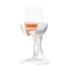 VoChill Stemmed Wine Glass Chiller | Smart & stylish | Radically cool wine tool – keeps wine perfectly chilled in your glass | Refreezable Chill Cradle actively chills (Quartz, Single VoChill) Stemmed Single Quartz