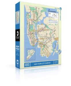 Alternative view of New York Puzzle Company - Transit Maps New York Subway Map - 500 Piece Jigsaw Puzzle