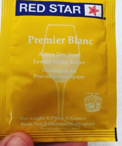 Red Star Premier Blanc Wine Yeast, 5 g, (Pack of 11) 0.17 Ounce (Pack of 11) 21 61d1b0OBlTL