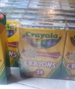 Crayola Crayons Bulk, 24 Crayon Packs with 24 Assorted Colors, School Supplies 38 61d21x3t3CL