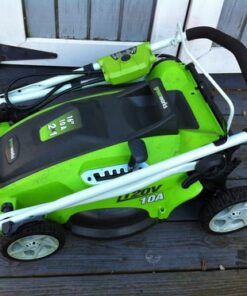 Greenworks 10 Amp 16-inch Corded Mower, 25142 16" Corded Mower 67 61d242ESlqL