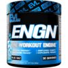 EVL Intense Pre Workout with Creatine - Pre Workout Powder Drink for Lasting Energy Focus and Recovery - ENGN Energizing Pre Workout for Men with Beta Alanine Caffeine and L Theanine - Blue Raz 26 61d2L161biL