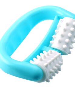 Handheld Massage Roller,Full Body Anti Cellulite 2 Wheels Manual Muscle Massager Fit for Foot Hand Body Neck Head Leg Pain Relief 13 61d2i5J7UjL