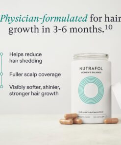 Alternative view of Nutrafol Women's Balance Hair Growth Supplements, Ages 45 and Up, Clinically Proven Hair Supplement for Visibly Thicker Hair and Scalp Coverage, Dermatologist Recommended - 3 Month Supply, Pack of 3