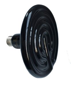 250W Reptile Heat Lamp Pet Infrared Ceramic Heater Emitter Appliances Lamp Reptile Tank Accessories for Amphibian Pet Brooder Coop Lizard Bearded Dragon Turtle Snake Terrarium Incubating Chicken 10 61d5NdYBE4L