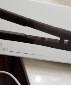 Herstyler Superstyler Onyx Ceramic Flat Iron, Ceramic Hair Straightener With Adjustable Temperature, Travel-friendly Dual Voltage Flat Iron Black 40 61d93J07CaL