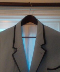 JS HANGER Wooden Suit Hangers, 6 Pack Extra-Wide Shoulder Wood Coat Hangers with Non Slip Pant Bar, Extra Smooth and Splinter Free Walnut Finish 24 61dBGVebL