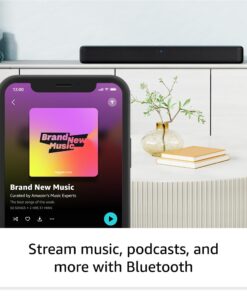 Introducing Amazon Fire TV Soundbar, 2.0 speaker with DTS Virtual:X and Dolby Audio, Bluetooth connectivity 23 61dBdDWiDSL