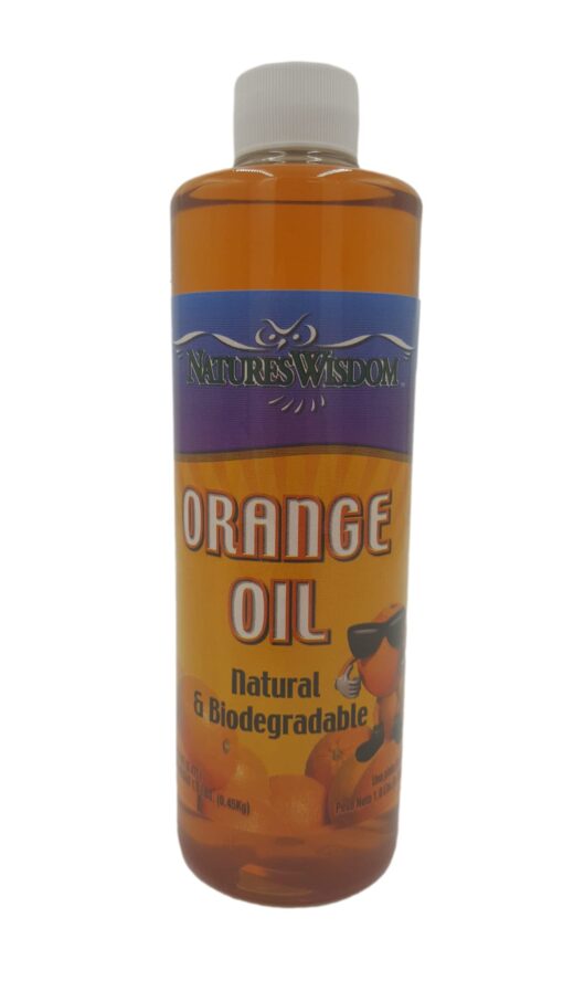 Cold-Pressed Orange-Oil Concentrate by Natures Wisdom (D-Limonene)16 oz