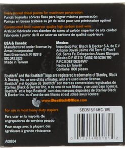 Stanley Bostitch Premium Quality Heavy Duty Staples, 0.93 Inch, 5,000 Count Box (SB3515/16HC-1M) 9 61dDKRpja5L