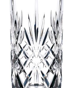 Alternative view of Lorren Home Trends Crystal Melodia High Ball Glass Set
