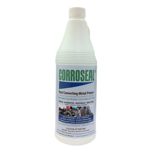 Corroseal-82320 Water-Based Rust Converter Metal Primer, Rust Converter - 1 Qt 1 Quart