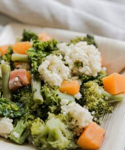 Palm Leaf Square Plate with Rounded Corners (Case of 100), PacknWood - Eco Friendly Compostable Wooden Disposable Plates (6" x 6" x 0.8") 210BBA1717 100 Pieces 6" x 6" 14 61dFBS5KuL