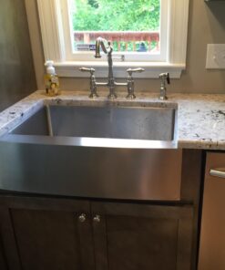 Kraus KHF200-30 Standart PRO Kitchen Stainless Steel Sink, 30 Inch Round Apron Single Bowl Rounded Apronfront 53 61dFI7FuX6L