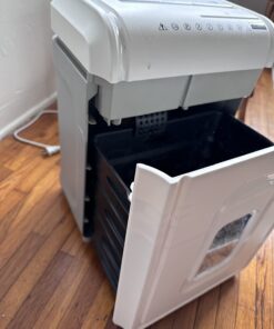 Aurora AU1262XA Anti-Jam 12-Sheet Crosscut Paper and CD/Credit Card Shredder, White/Gray 12-Sheet Crosscut White 23 61dFOaukfEL