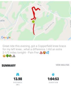 Copper Fit Pro Series Knee Compression Sleeve Black X-Large 18 61dG04d0KaL