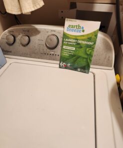 Earth Breeze Laundry Detergent Sheets - Fresh Scent - No Plastic Jug (60 Loads) 30 Sheets, Liquidless Technology… Fresh Scent, 1 Pack 41 61dGvEIQjFL