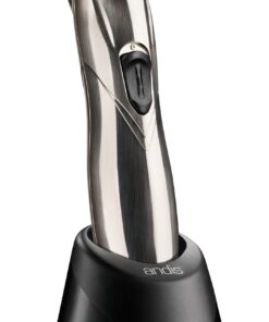 Andis 32400 Slimline Pro Cord/Cordless Beard Trimmer, Lithium Ion T-blade Trimmer, Close Cutting T-Blade Zero Gapped, Chrome Old Chrome Slimline Trimmer 41 61dGw35Do5L