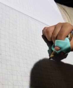 Firesara Pencil Grips, Original Breakthrough Assorted Writing Aid Grip Trainer Posture Correction Finger Grip for Kids Preschoolers Children Adults Special Needs for Lefties or Righties(4PCS) Blue 39 61dIkB2rXdL