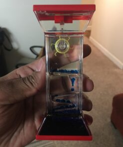 PowerTRC One Wheel Liquid Motion Bubblier Relaxing Blue | Bubbler Timer for Kids and Adults | Relaxing and Calming Toy for Kids with Autism ADHD 26 61dLZY1ZL