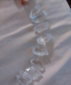 Fantasia Materials: 30 Small Points for Jewelry Making and Wire Wrapping - Citrine, Amethyst, and Clear Crystal Quartz Points A: Small C: Select # of Pieces Per Type: 10 Pcs (30 Total) 42 61dLcHXpNFL