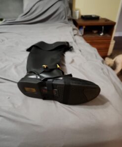 Forum Novelties Adult Pirate Boot Covers Costume Accessory Black 38 61dLna7LZL