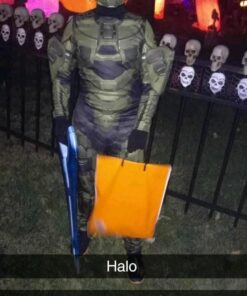 Master Chief Classic Costume, Large (10-12) Large (10-12) 19 61dLzUxKL4L